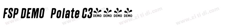 FSP DEMO   Polate C3字体转换